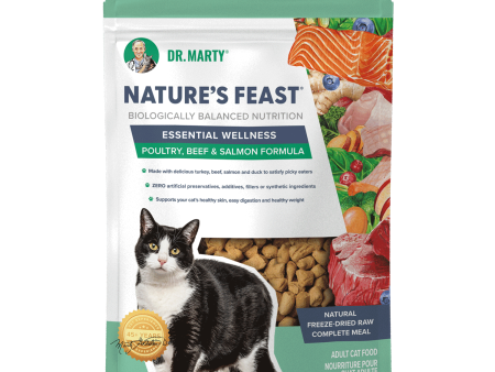 Dr Marty Cat Essential Wellness Beef & Salmon Hot on Sale