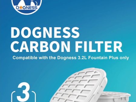 Dogness Carbon Filter 3PCS For Sale