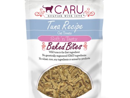 Caru Cat Soft ‘n Tasty Baked Tuna Recipe Bites(3 Oz bag) Fashion