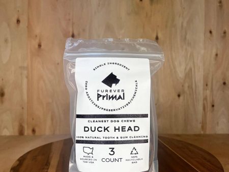 Furever Primal Dog Duck Head(0.5 OZ Bag) Online Hot Sale