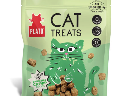 Plato Chicken & Catnip Cat Treats 2.5oz on Sale