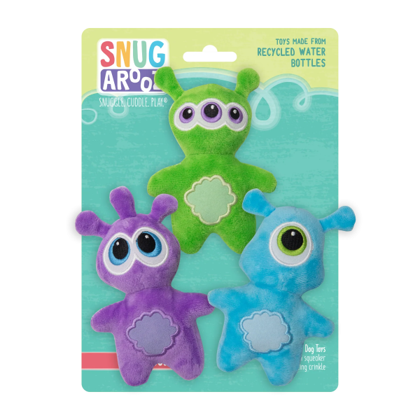 Snugarooz Alien 3pk Fashion