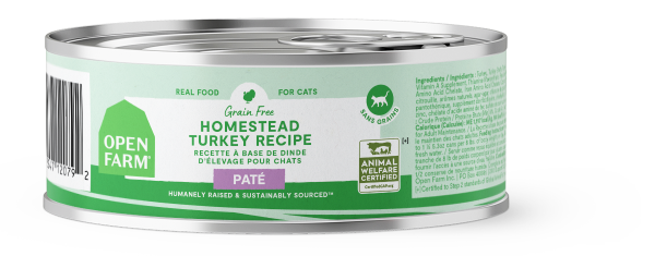 Open Farm Canned Cat Homestead Tureky Recipe Pate Online Sale