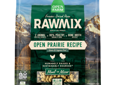 Open Farm Freeze Dried RawMix Open Praire Recipe 13.5oz For Discount