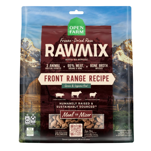 Open Farm Freeze Dried RawMix Front Range Recipe 13.5oz For Cheap