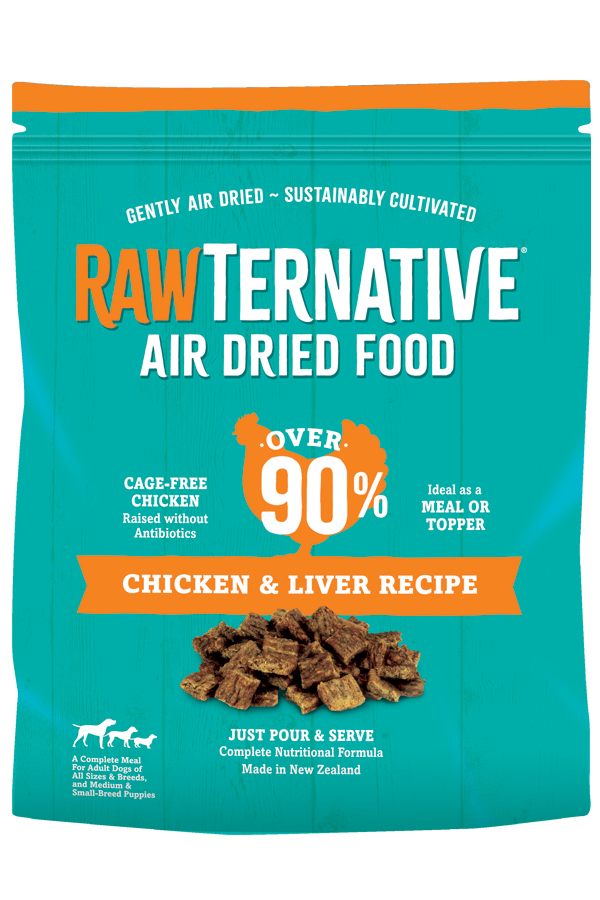 Rawternative Air Dired Chicken & Liver Recipe Fashion