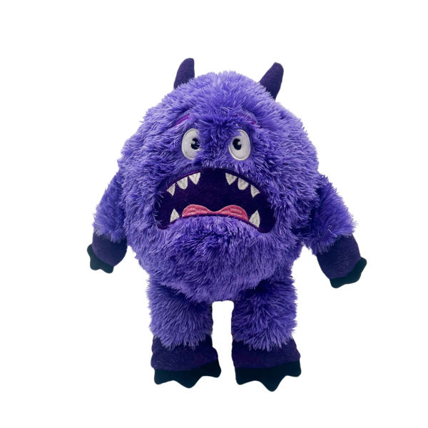 FabDog Fluffy Monster Purple Medium For Sale