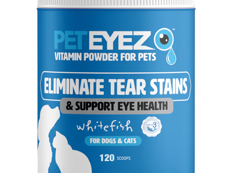 Pet Eyez Vitamin Powder Whitefish Food Topper 3oz Online