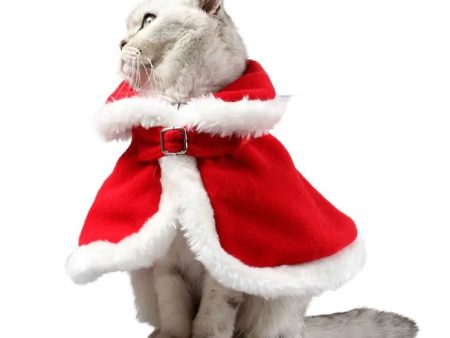 Christmas Cloak For Cats Supply