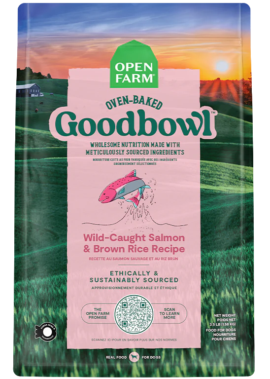 Open Farm Good Bowl Wild Caught Salmon & Brown Rice Recipe Sale