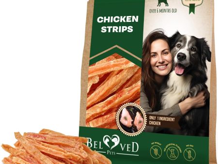 Chicken Strips Dog Treats Human Grade Meat Sticks Grain Free Chews 10.6 Oz Discount