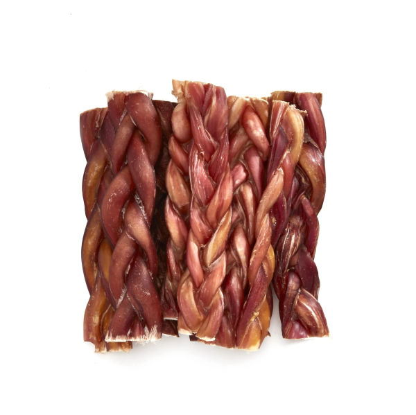 Natural Farm Odor Free Braided Bully Sticks Fashion