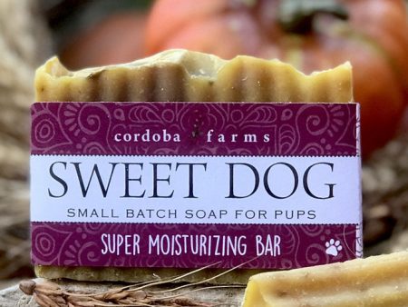 Cordoba Farms Sweet Dog Small Batch Soap For Pups Super Moisturizing Bar(5 OZ Bar) Supply