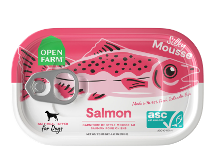 Open Farm Canned Topper Salmon 4.59oz For Sale