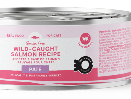 Open Farm Canned Cat Wild Caught Salmon Recipe Pate Sale