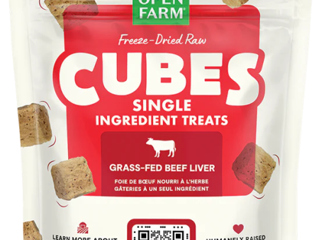 Open Farm Freeze Dried Raw Cubes Beef Liver 3oz on Sale