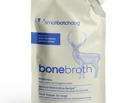 Smallbatch Wild Venison Bone Broth 16oz Fashion