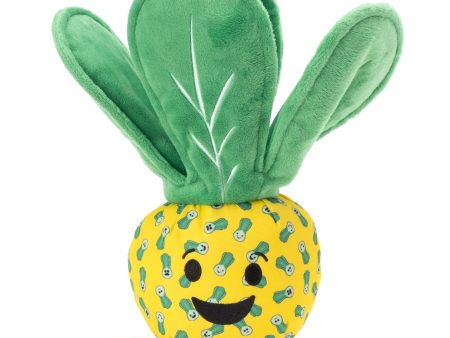 Worthy Dog Plush Bok Choy Dog Toy Supply