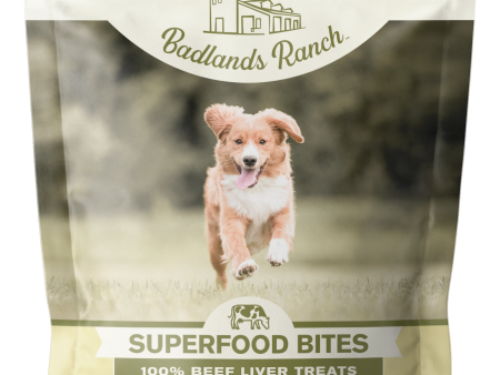 Badlands Ranch Superfood Bites Beef Liver 4oz Discount