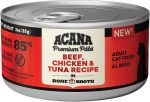 Acana Cat Grain Free Beef & Chicken & Tuna in Bone Broth                  (5.5 OZ Canned) Discount