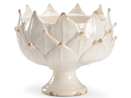 White Leaf Vase on Sale