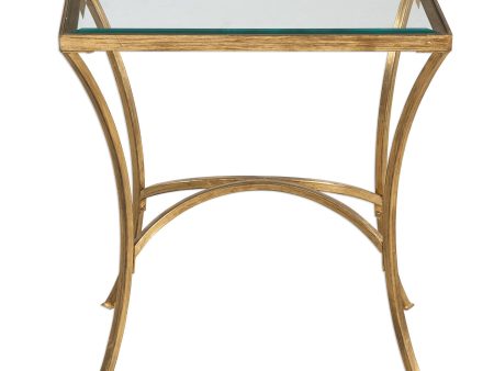 Alayna Gold End Table For Sale