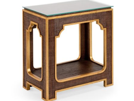 Yangon Side Table - Brown Online Sale