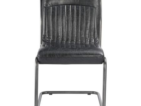 Ansel Dining Chair Black-Set Of Two For Sale