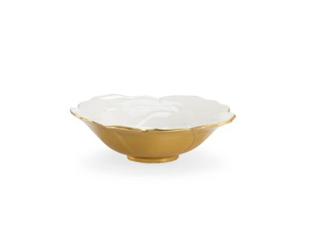 White Enameled Bowl (Sm) on Sale