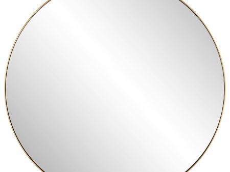 Cabell Small Brass Mirror Online