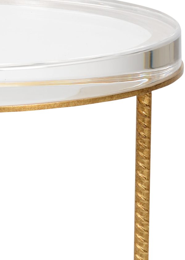 Yonkers Side Table - Acrylic Hot on Sale