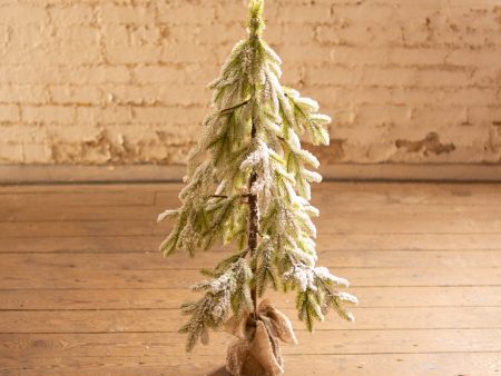 Artificial Frosted Christmas Tree - Small on Sale