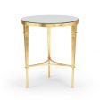 Round Gold Regent Table For Sale