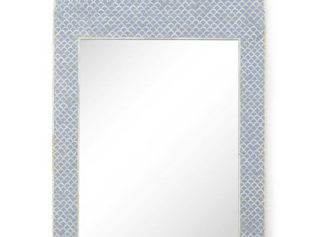 Crown Mirror - Blue Cheap