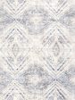 Efes Design L. Grey Fabric Area Rug- 2  6  X 6  0  Online Hot Sale