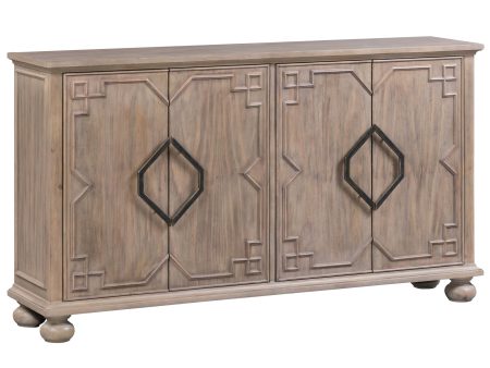 4 Door Raised Molding Sideboard Online Hot Sale