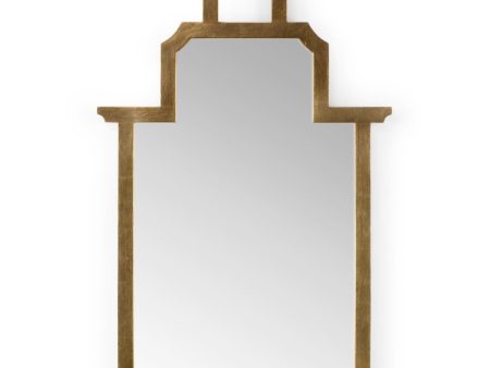 Pagoda Mirror - Gold Fashion