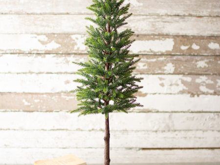 Artificial Pine Christmas Tree With Iron Base - 37 T on Sale