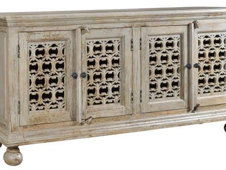 4 Door Carved Sideboard Discount