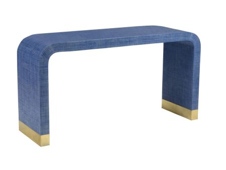 Waterfall Console - Blue Online now