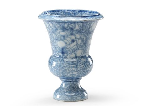 Blue Footed Vase on Sale