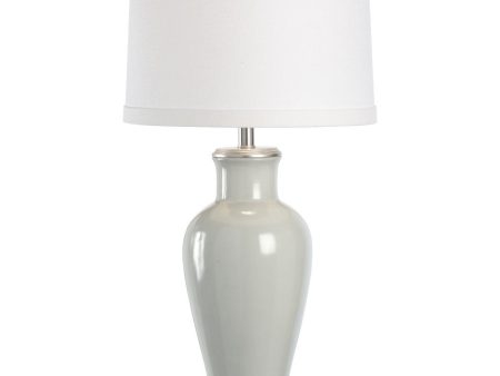 Grey Vase Lamp Hot on Sale