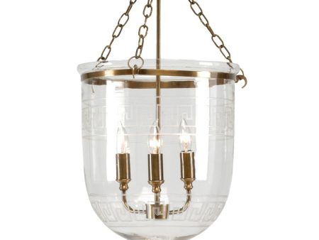 Pendant With Glass Decor For Discount