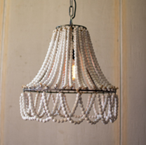 Wood Beads Pendant Light Online Hot Sale