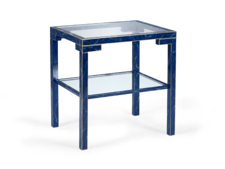 Decker Side Table - Lapis For Discount