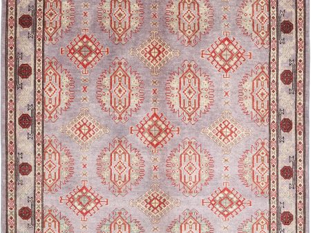 Purple Akcha Revival Hand Knotted Rug Sale