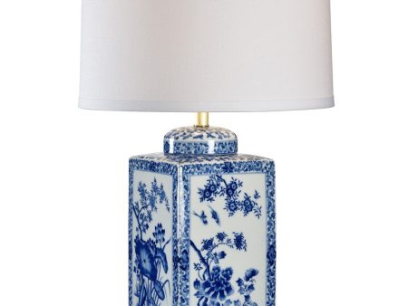 Lotus Lamp (Lg) Blue on Sale