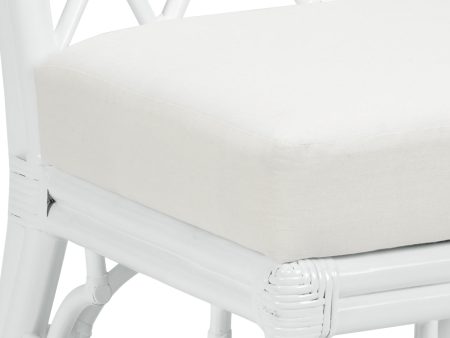 Wild Palm Side Chair - White Online now