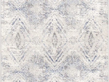 Efes Design L. Grey Fabric Area Rug- 2  6  X 6  0  Online Hot Sale