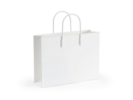 White Chic Tote Magazine Rack Online